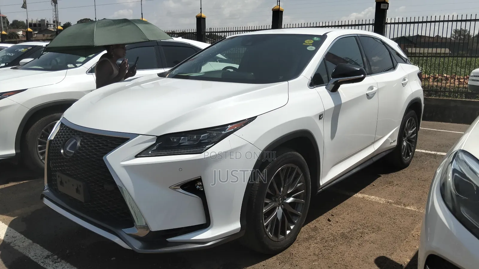 Lexus RX 450h F Sport AWD 2017 White