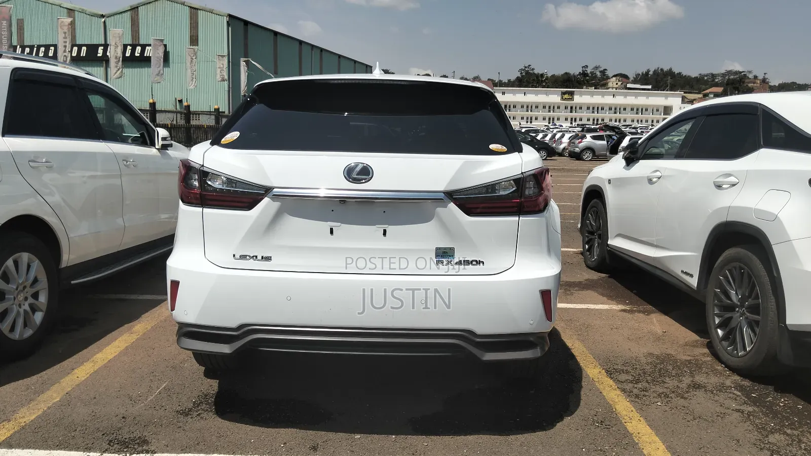 Lexus RX 450h F Sport AWD 2017 White