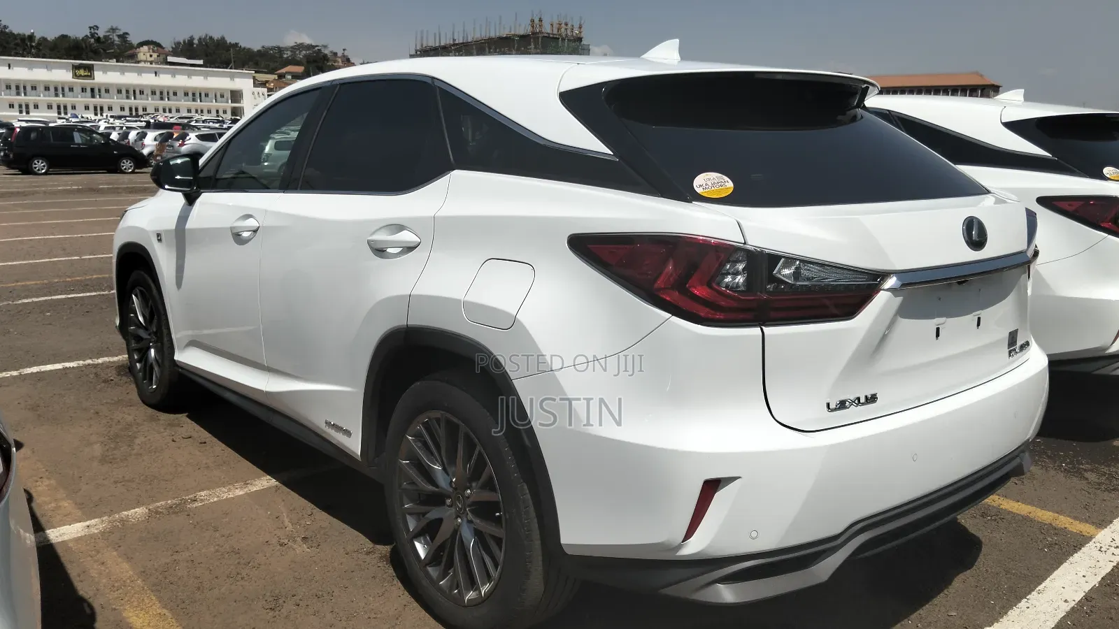 Lexus RX 450h F Sport AWD 2017 White