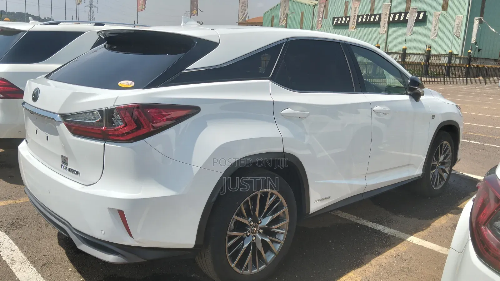 Lexus RX 450h F Sport AWD 2017 White