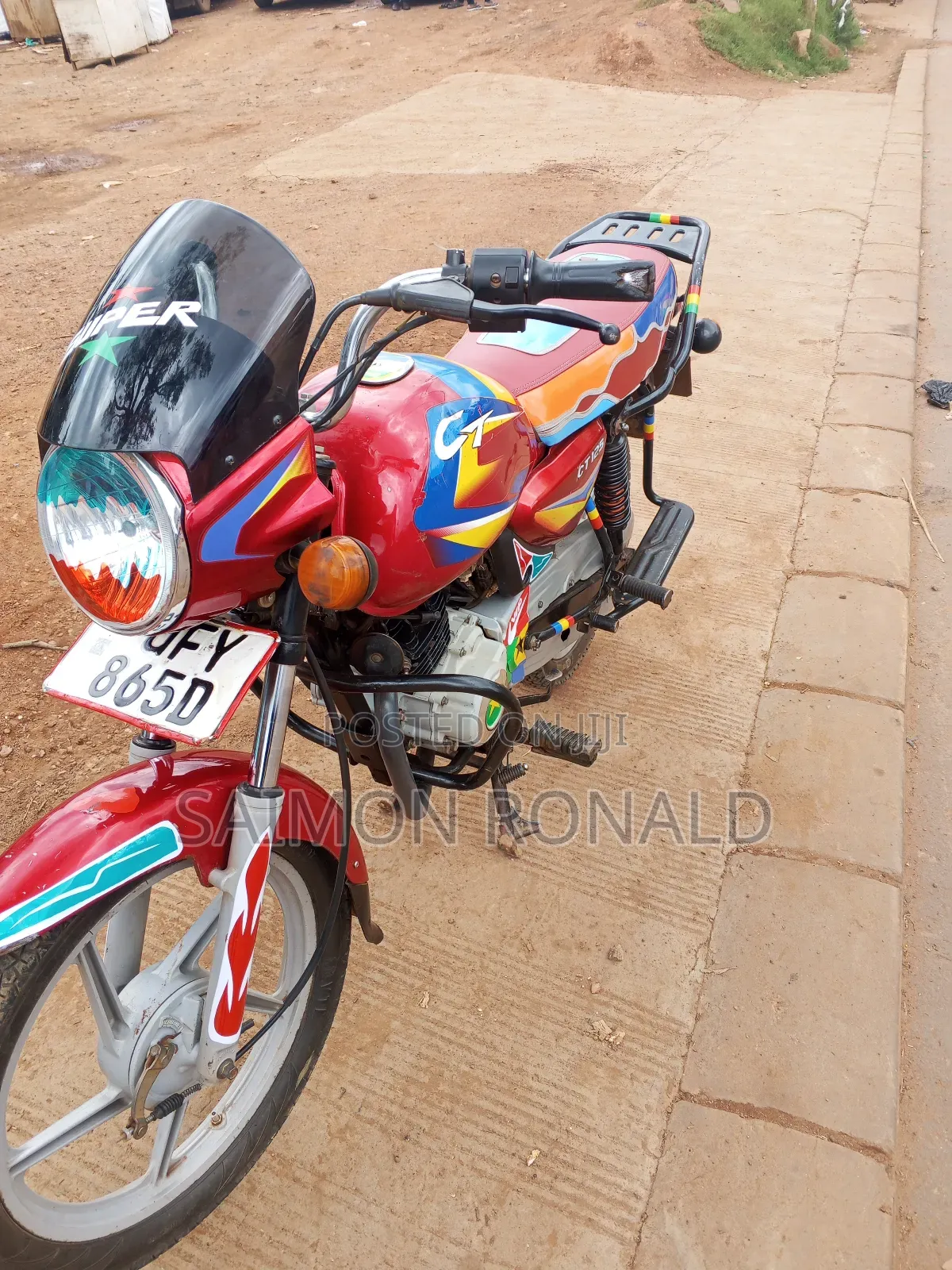 Bajaj CT 125X 2024 Red