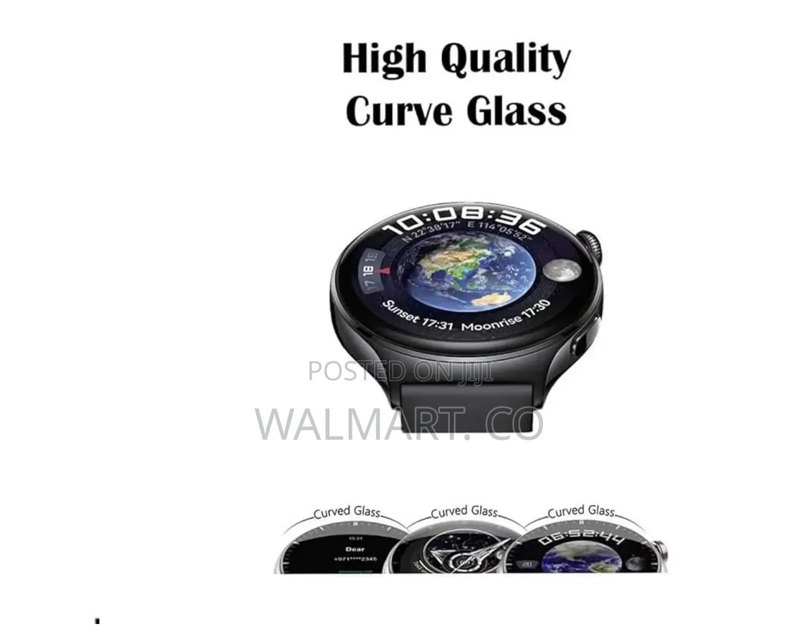 Haino Teko Smart Watch 4 Pro Rw-32 With Amoled Curved Glass Screen