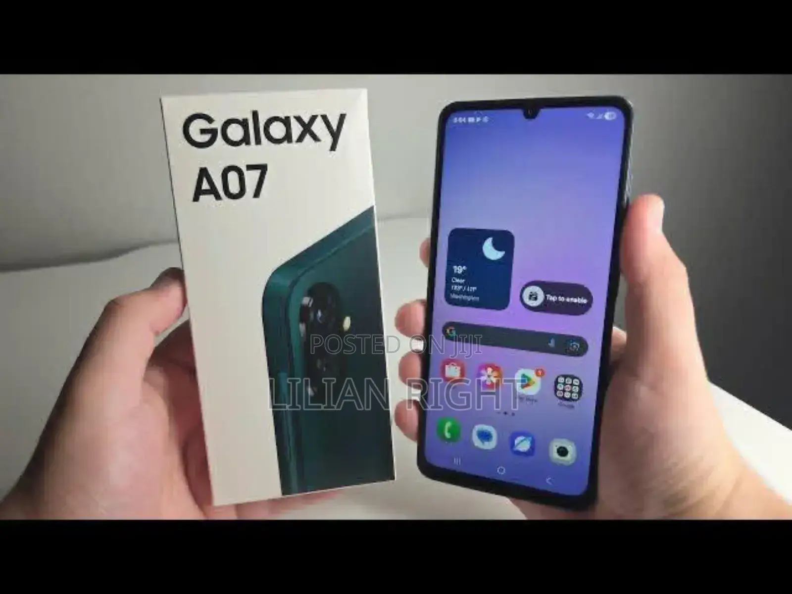New Samsung Galaxy A07 5G 128 GB Black