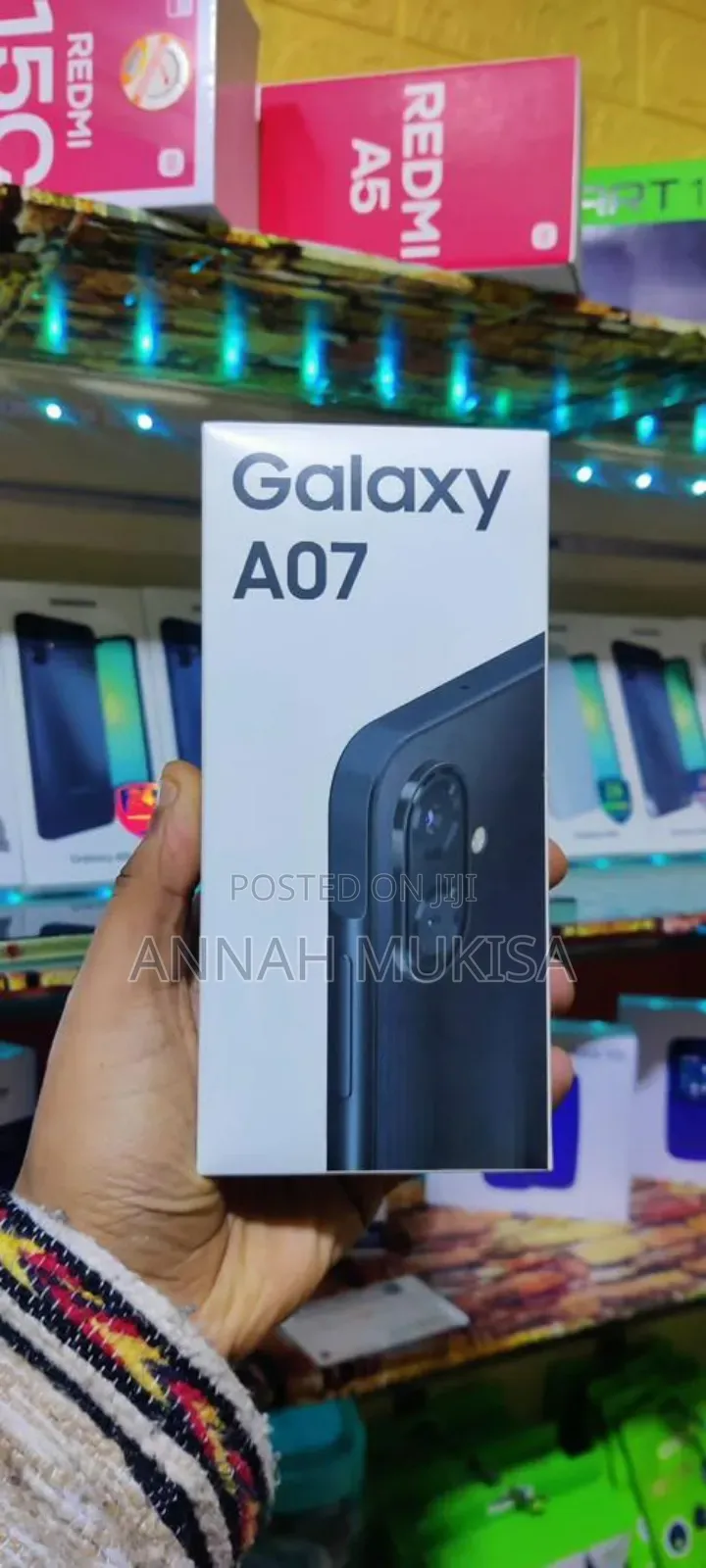 New Samsung Galaxy A07 5G 128 GB Black