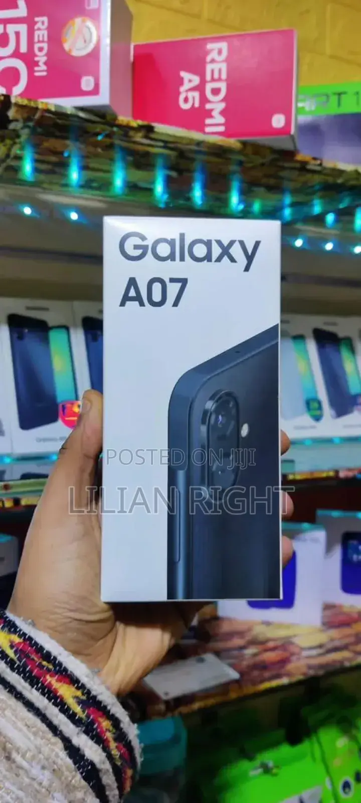 New Samsung Galaxy A07 5G 128 GB Black