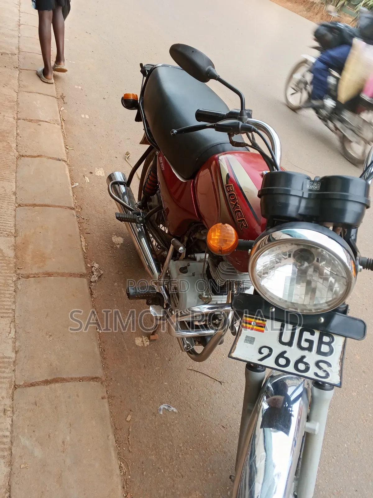 Bajaj Boxer 100 2025 Red
