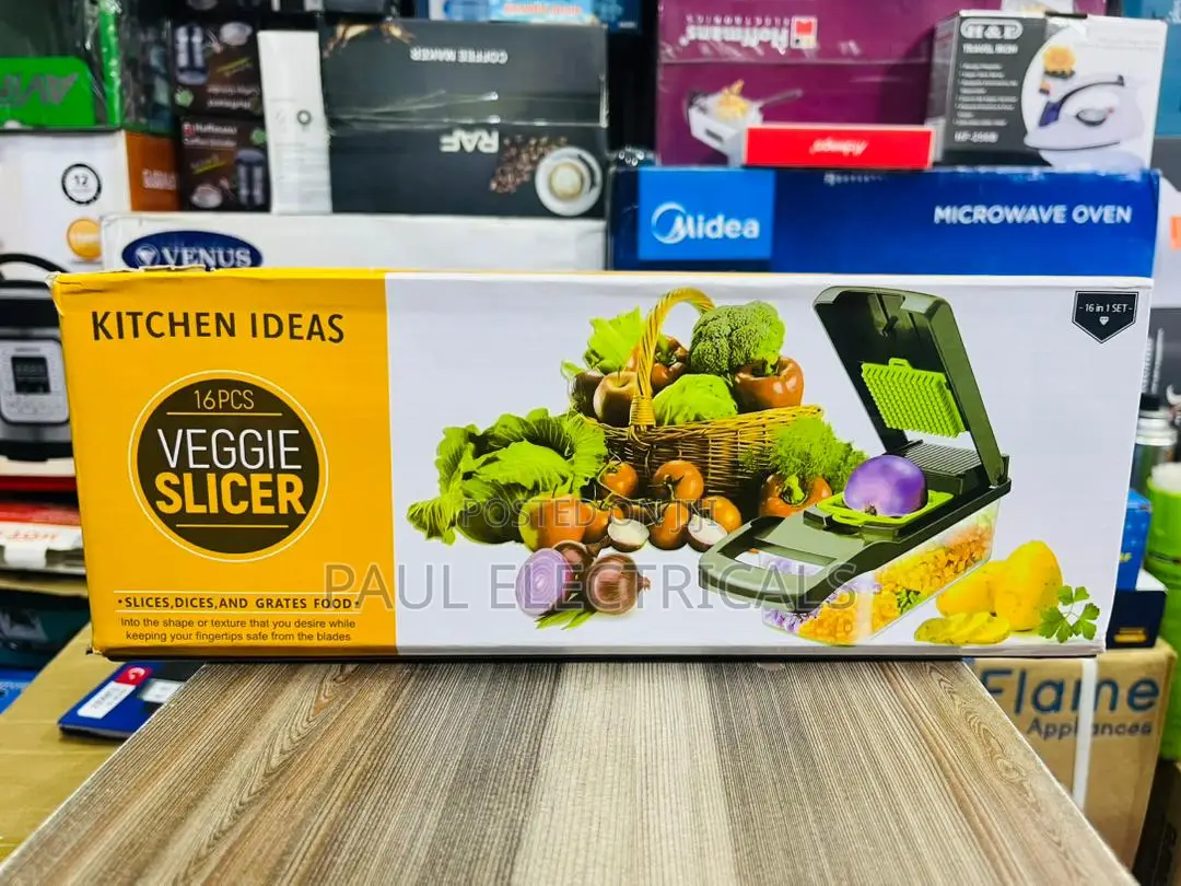 Kitchen Ideas 16pcs Veggie Slicer