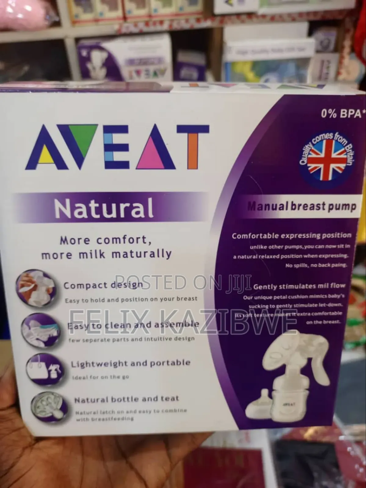 Manual Breast Pump.