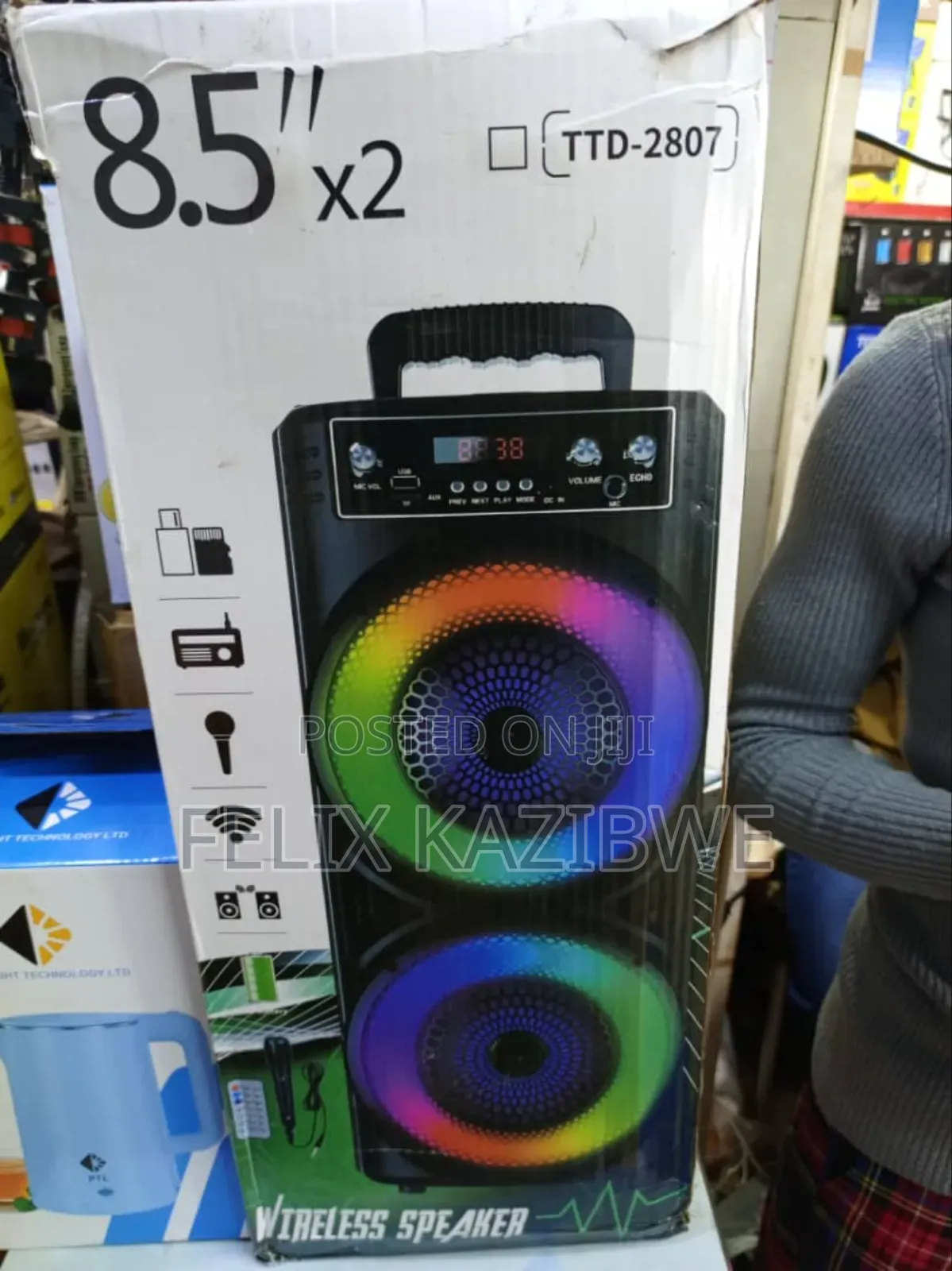 TTD-2807 Wireless Speaker.