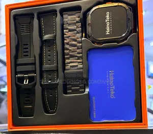 Haino Teko GPS 3 Military Smartwatch – Black Strap, 1.96" Hd Display