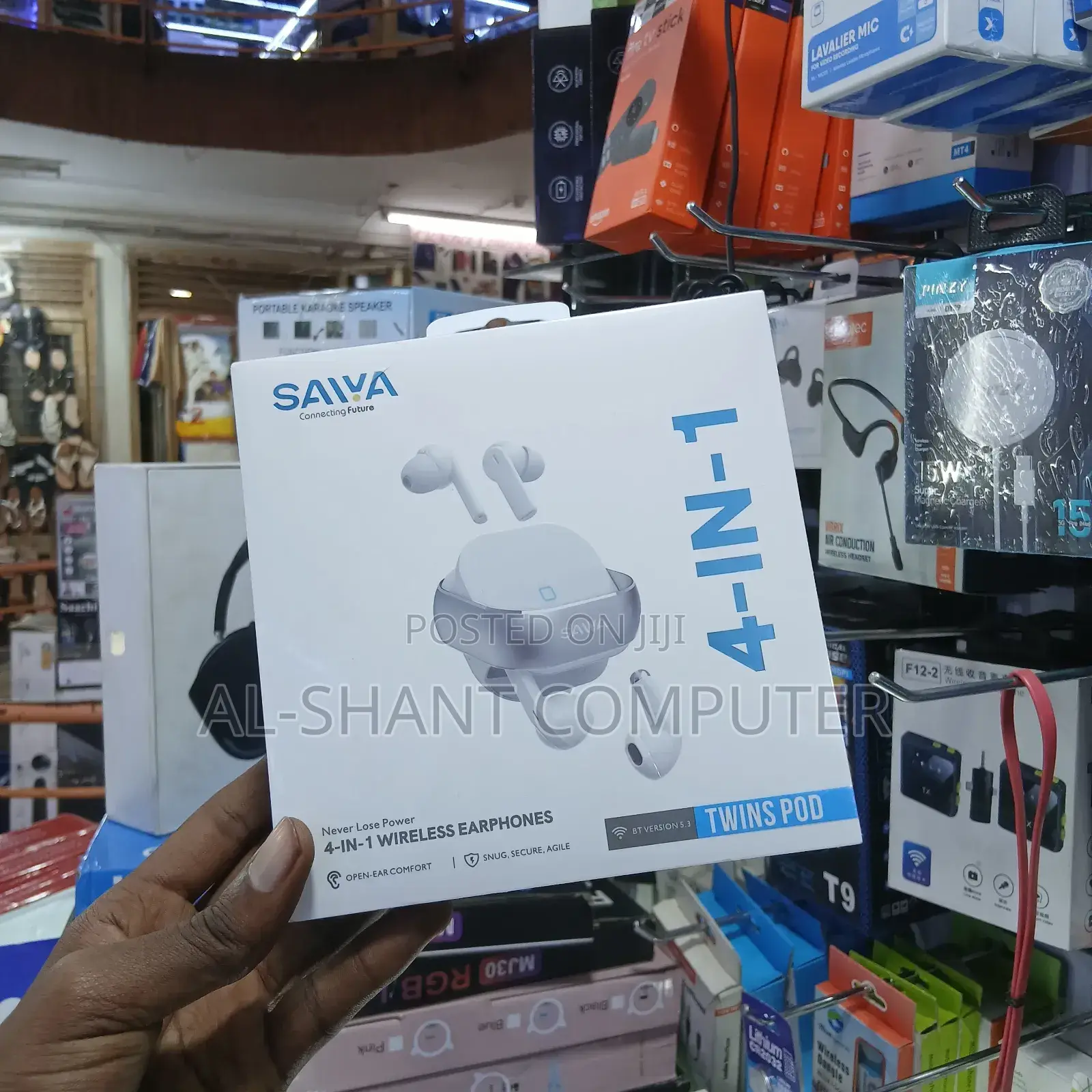 Saiya Twins Pod/Saiya 4in1 Wireless Earphones