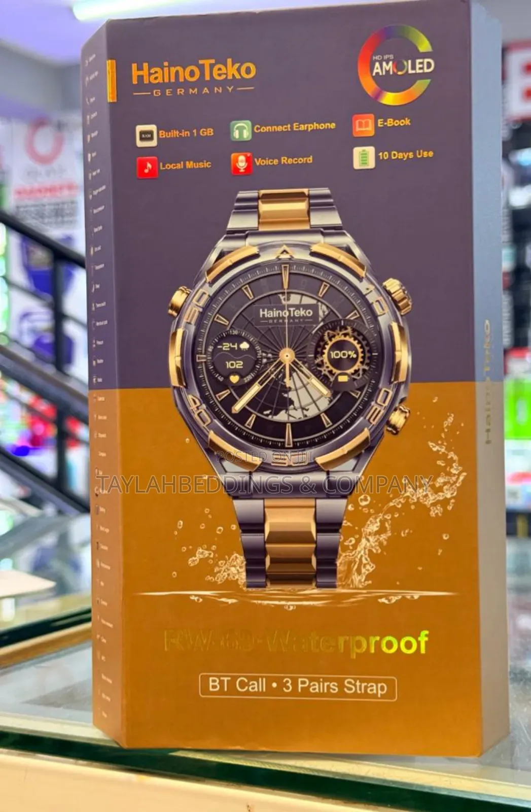Haino Teko Watch Ultimate Smartwatch – Amoled Display
