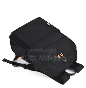 Casual Backpack School Bags for Laptop 15.6 Inch Backpack - Black