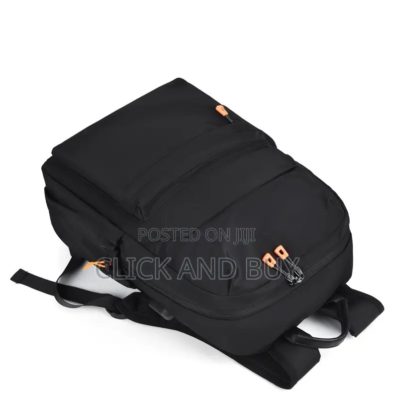 Casual Backpack School Bags for Laptop 15.6 Inch Backpack - Black