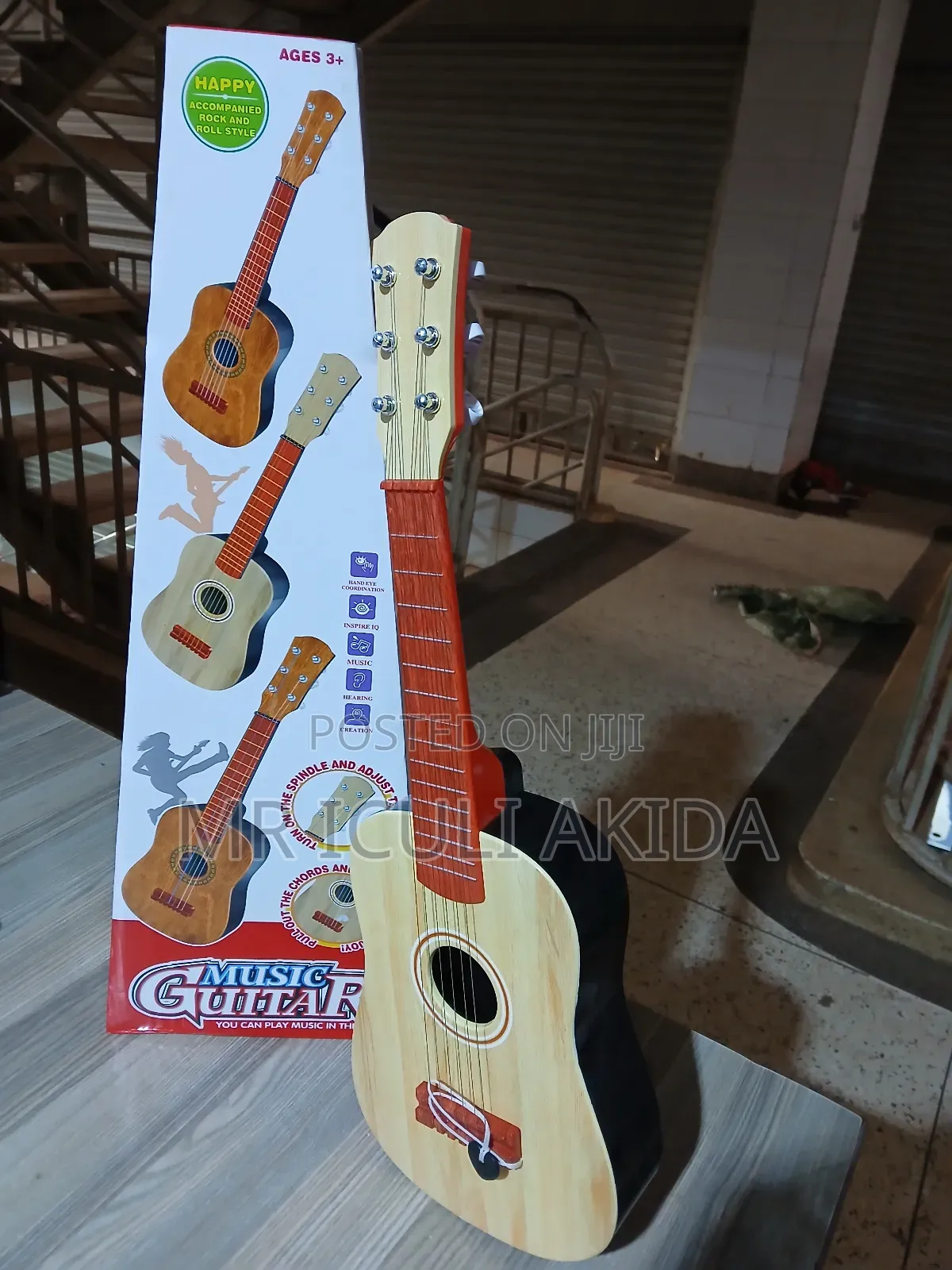 6strings Toy Musical Guitar Intended for Children
