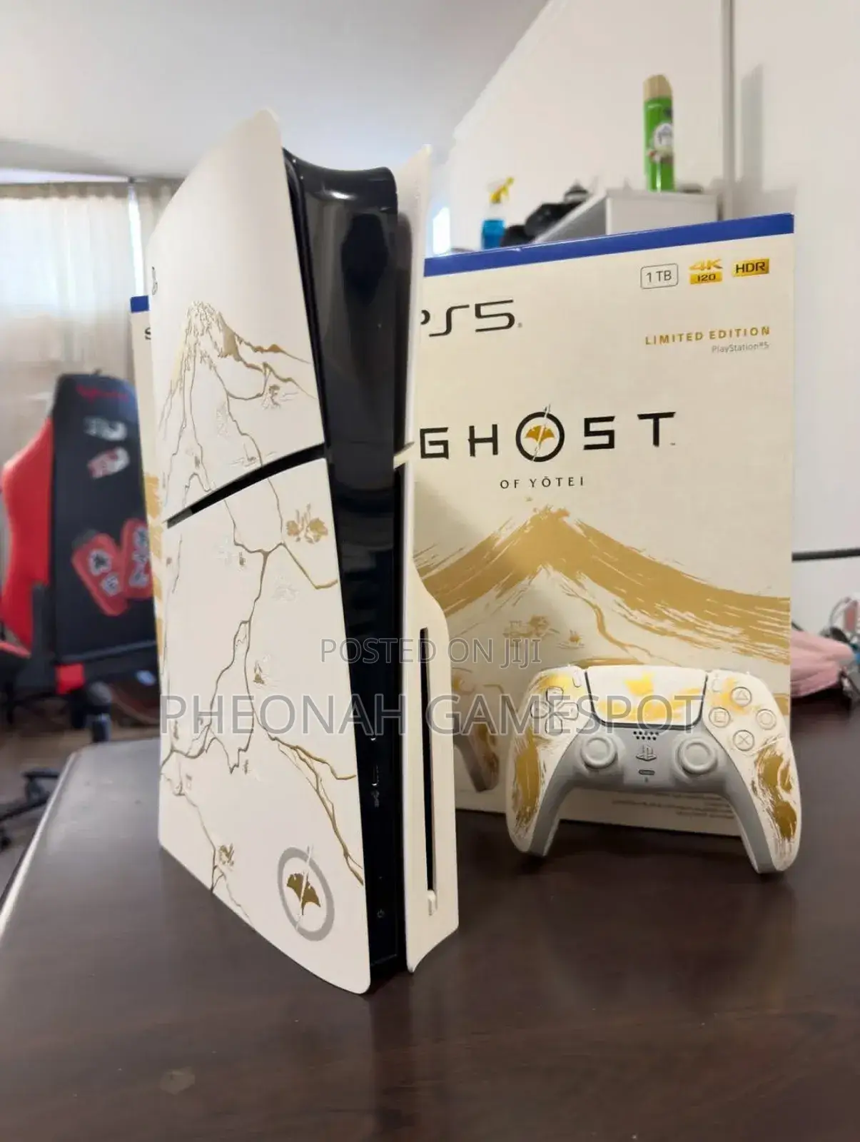 Playstation 5 Slim Ps5 Slim Ghost of Yotei Edition. Comes With Fc26