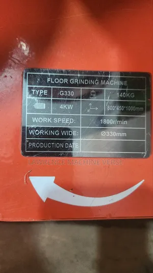 Terrazzo Grinder Machine Three Phase