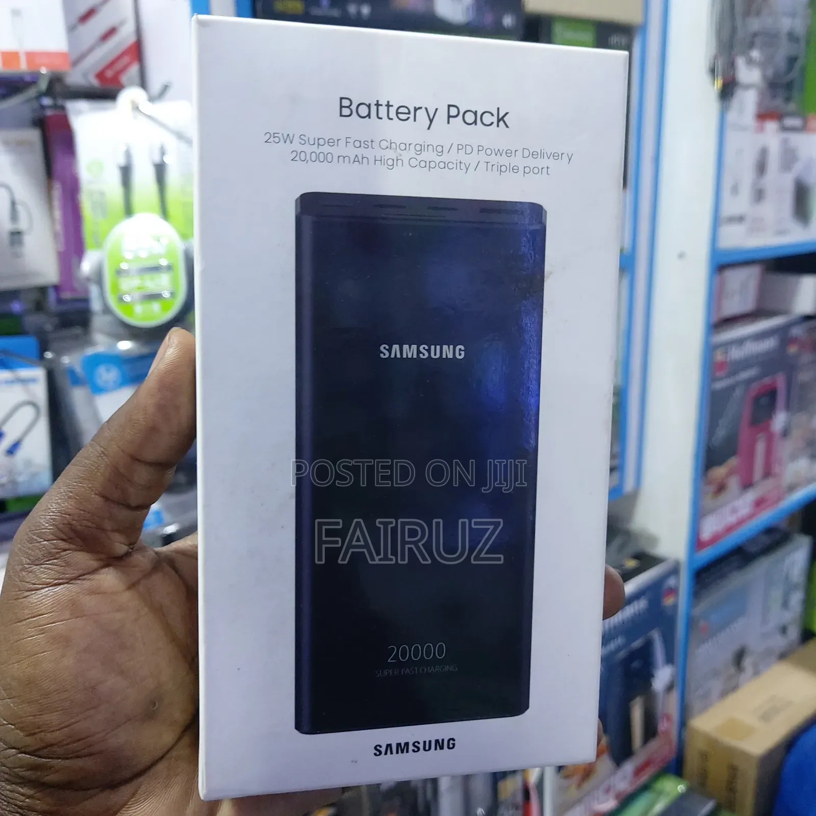 25w Super Fast 20000mah Samsung Power Bank