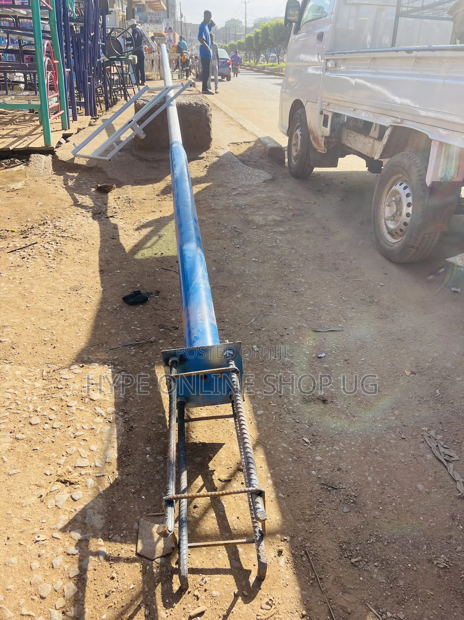 Freestanding Solar Poles