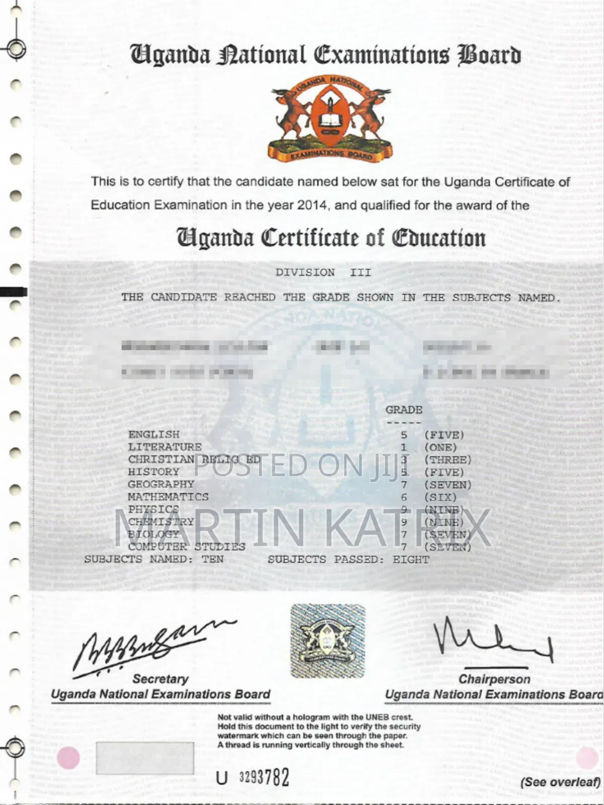 Certificates And Transcripts
