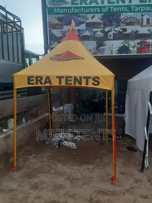 2m by 2m Tent Well Branded With Logos