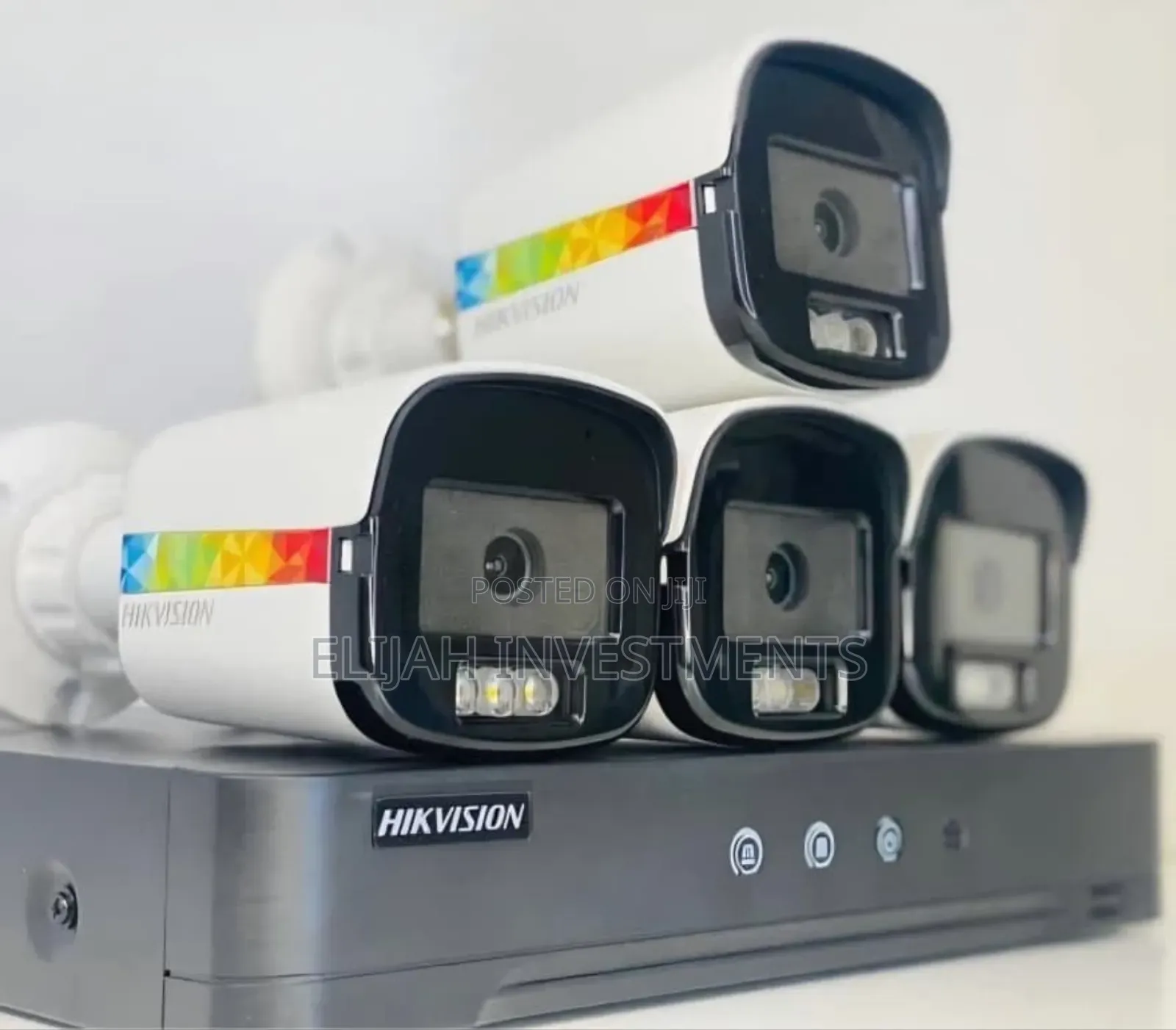 4-Channel Hikvision Colorvu Kit