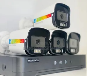 4-Channel Hikvision Colorvu Kit