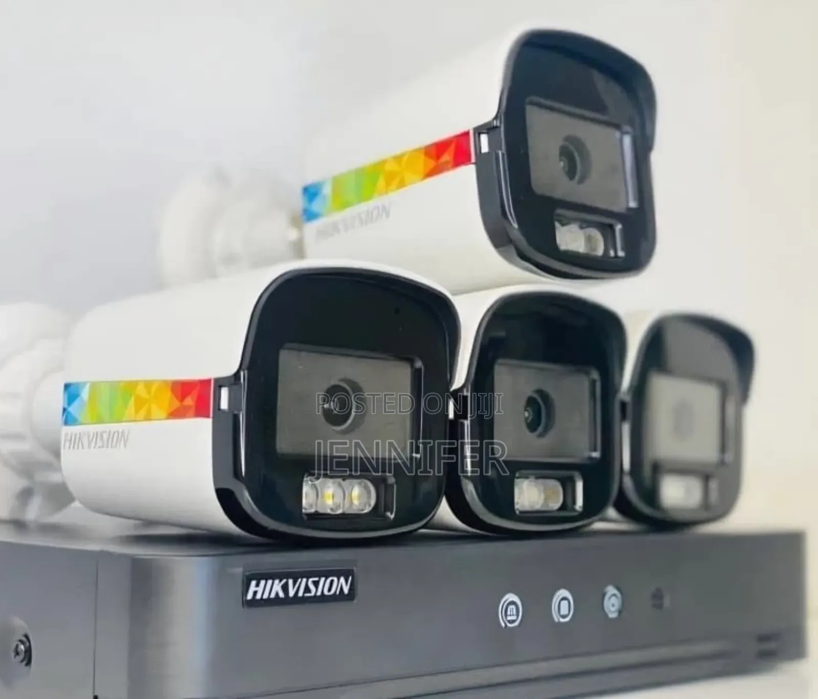 4-Channel Hikvision Colorvu Kit