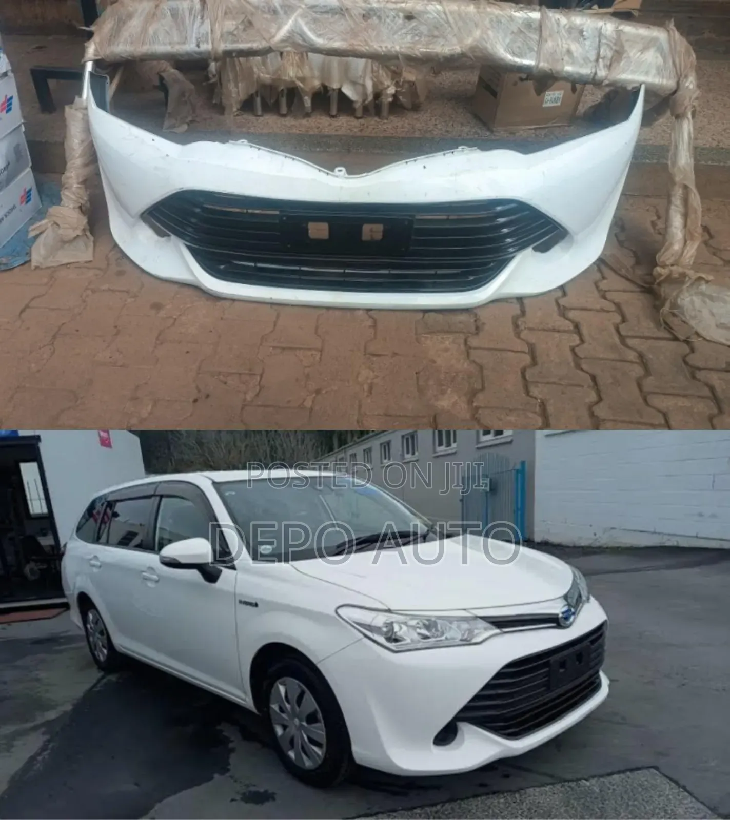 Fielder Hybrid Front Bumper (Japan)