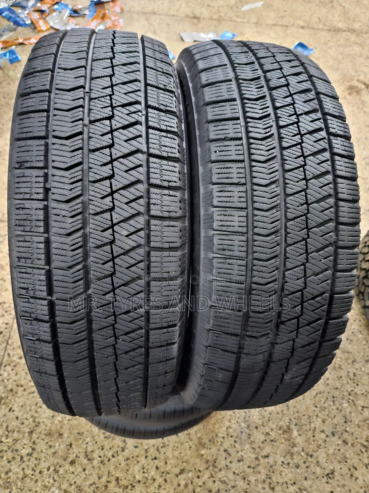 205 65 R15 Bridgestone Blizzak.Those With Sam Tires Came We Swap.