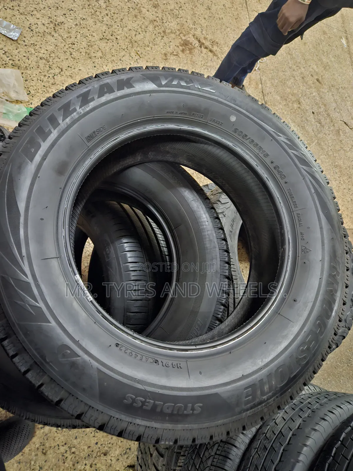 205 65 R15 Bridgestone Blizzak.Those With Sam Tires Came We Swap.