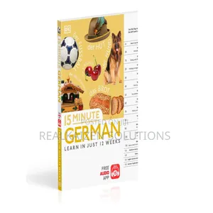15-Minute German Learn in Just 12 Weeks With Free Audio App Dk Books