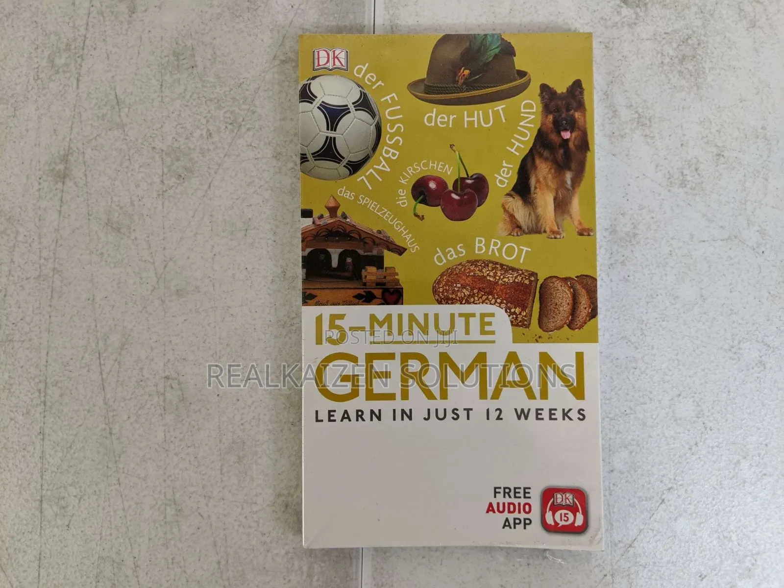 15-Minute German Learn in Just 12 Weeks With Free Audio App Dk Books