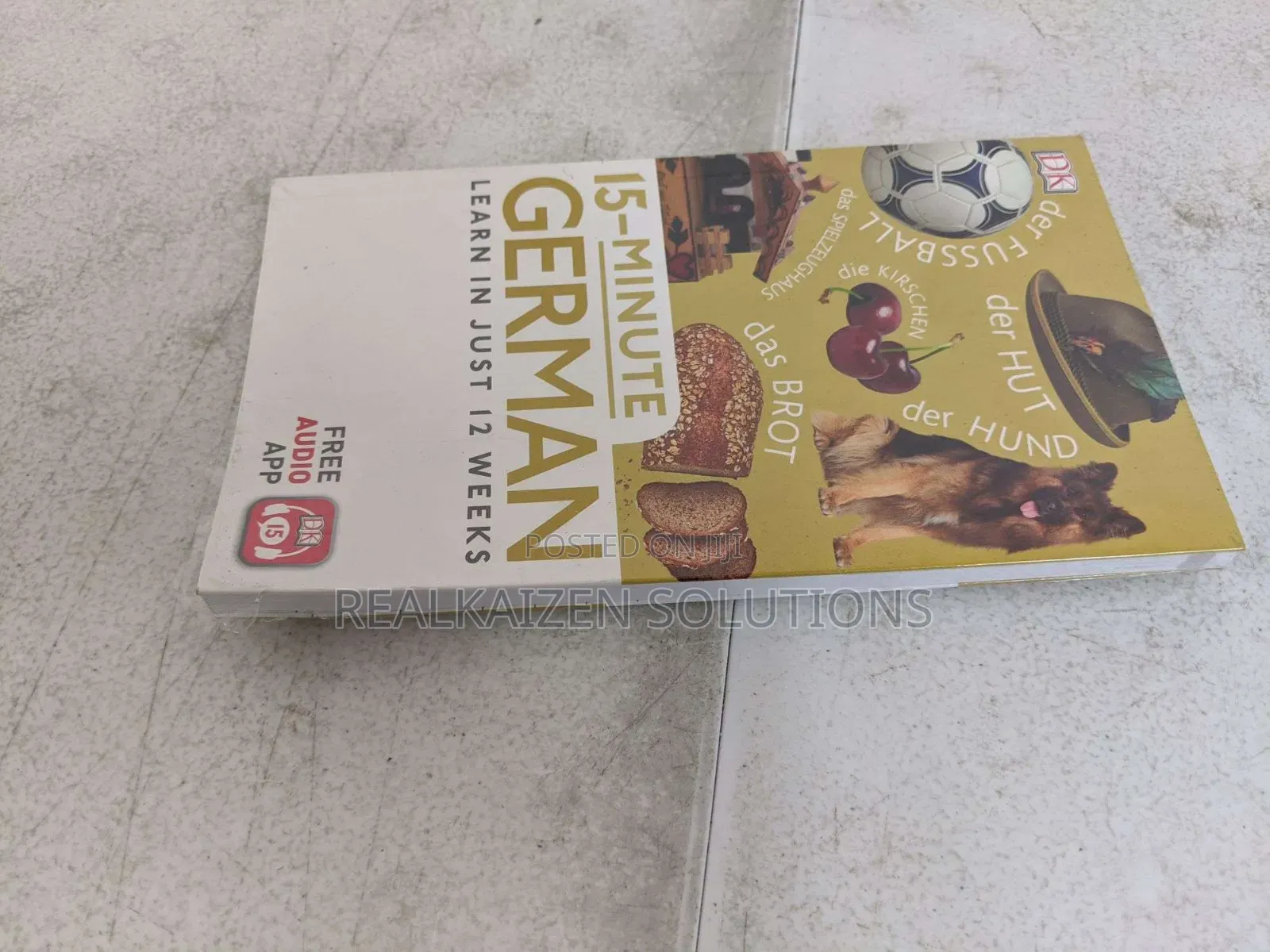 15-Minute German Learn in Just 12 Weeks With Free Audio App Dk Books