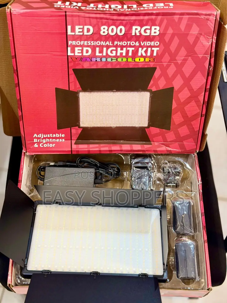 Led 800 RGB Professional Photo Video Led Light Kit