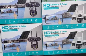 V380 Pro 4g Solar Outdoor Security Camera