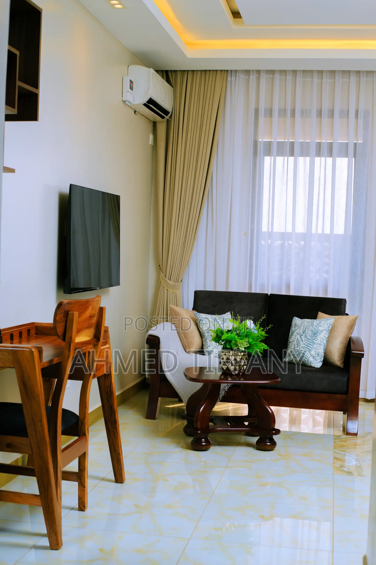 Furnished Studio Apartment in Butikiro Heights, Central Division