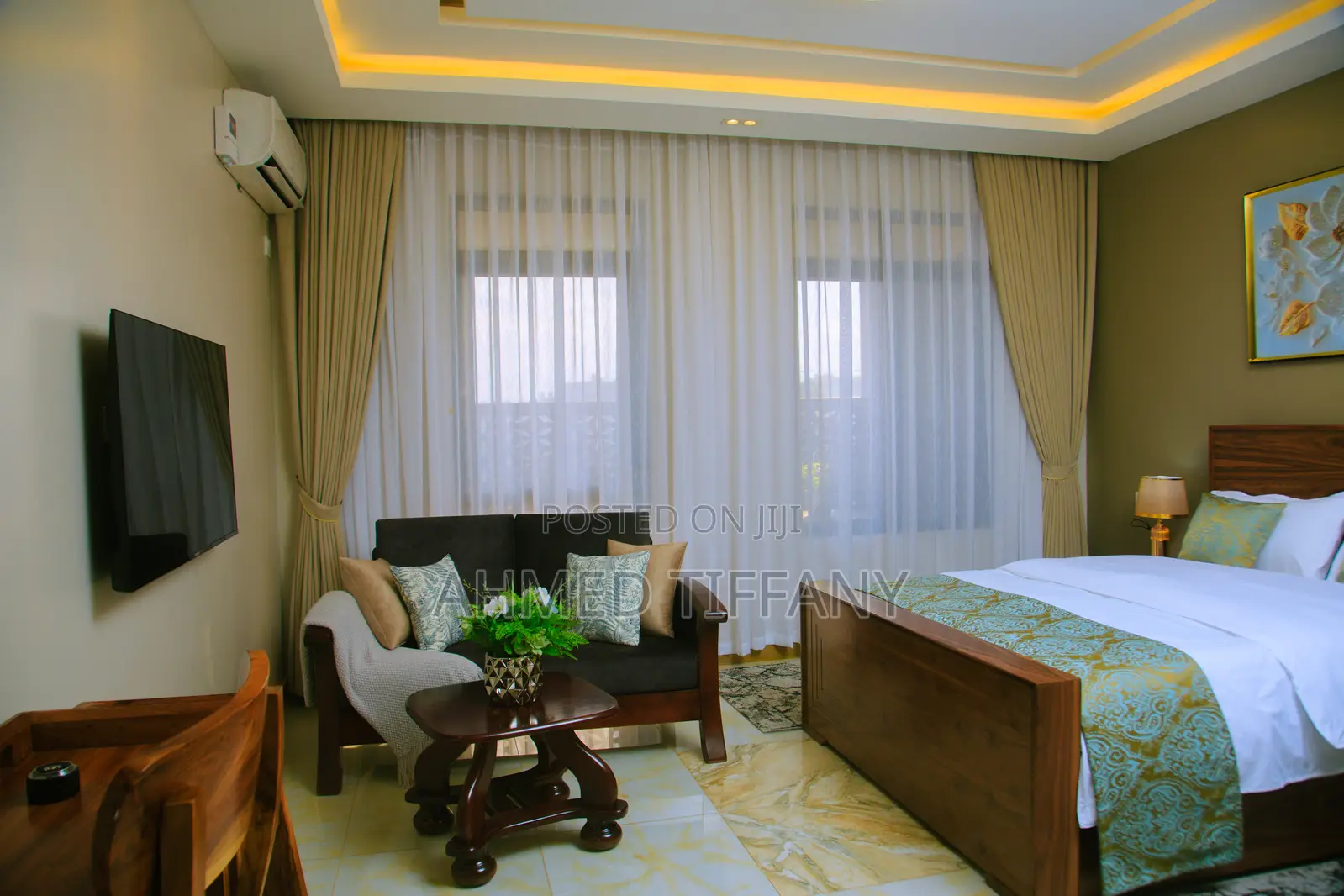 Furnished Studio Apartment in Butikiro Heights, Central Division