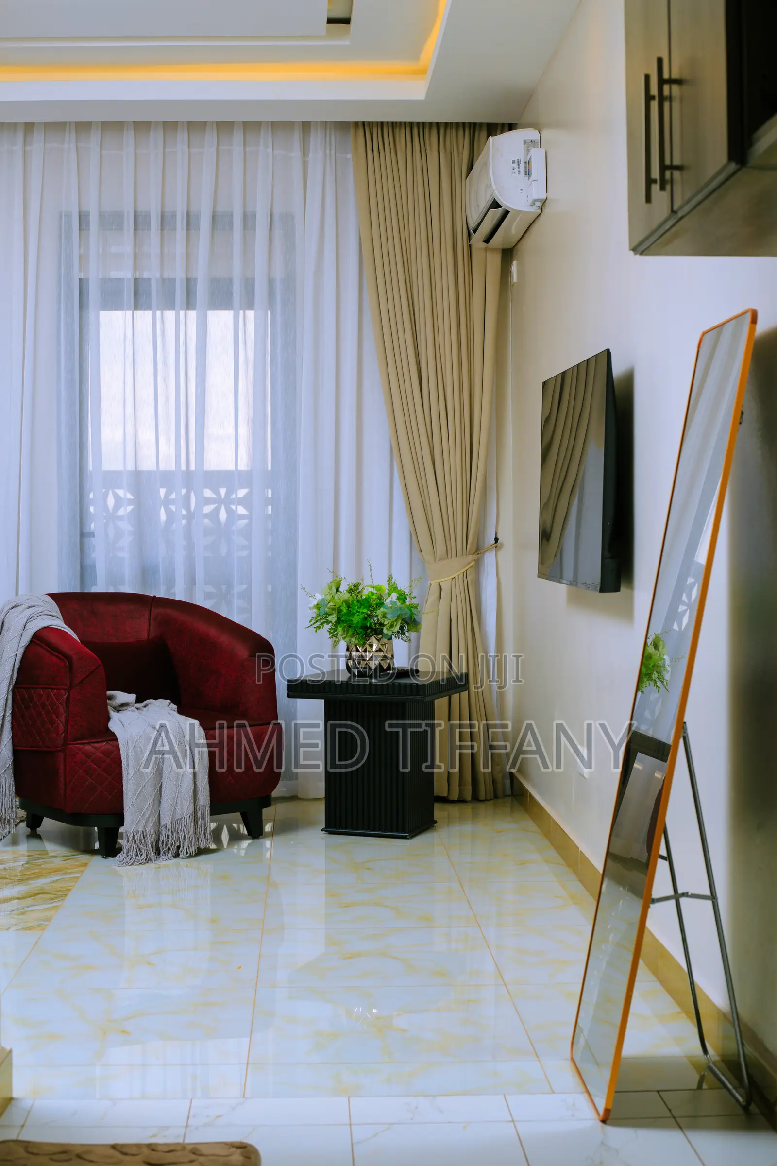 Furnished Studio Apartment in Butikiro Heights, Central Division