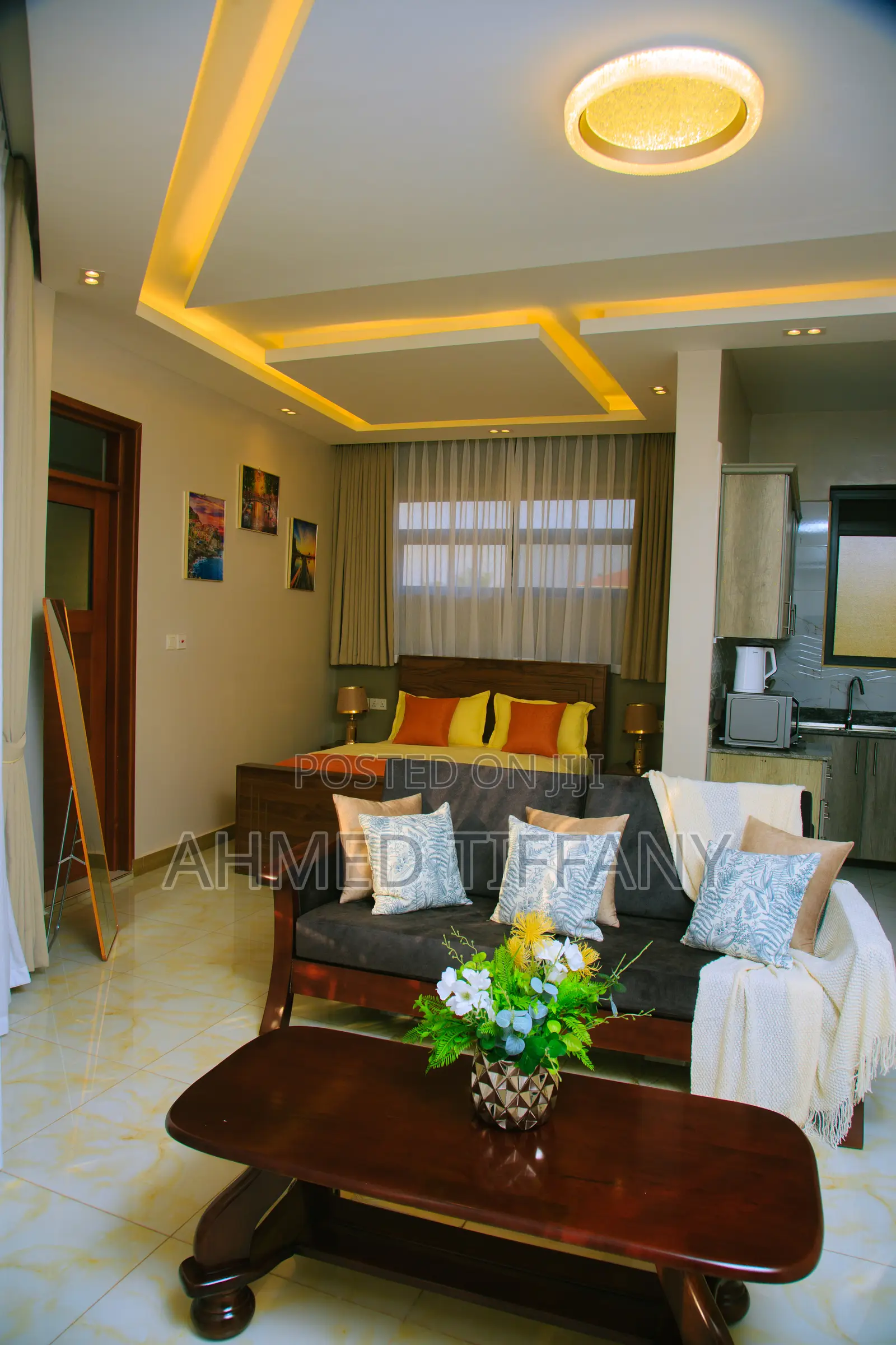 Furnished Studio Apartment in Butikiro Heights, Central Division