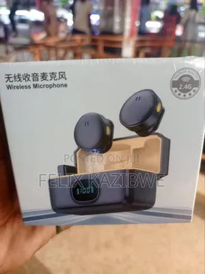 Wireless Lavalier Microphone.