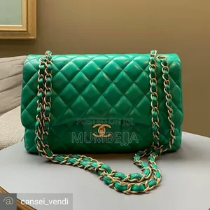 Black Original Chanel Cross Bag.
