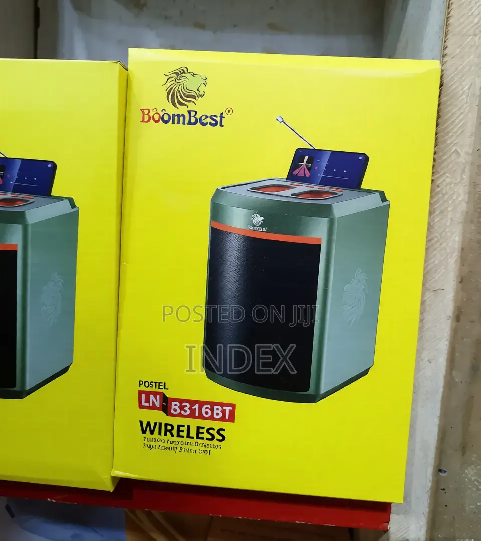 Boombest Ln-5316bt Super Base Wireless and Radio Speaker