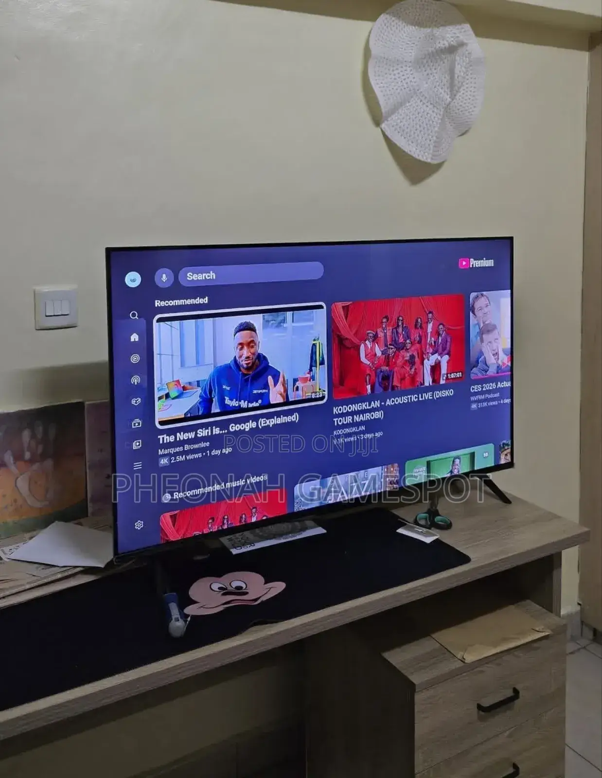 Brand New Chiq Uhd Tv: Qled Screen, Box Pack, Sealed, Receipt.