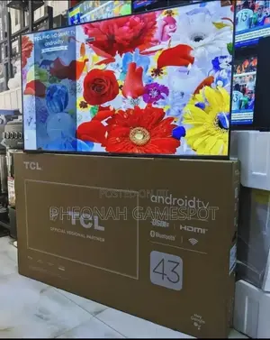 Brand New TCL 43 Uhd Qled: Frameless, Free to Air, Sealed, Box Pack