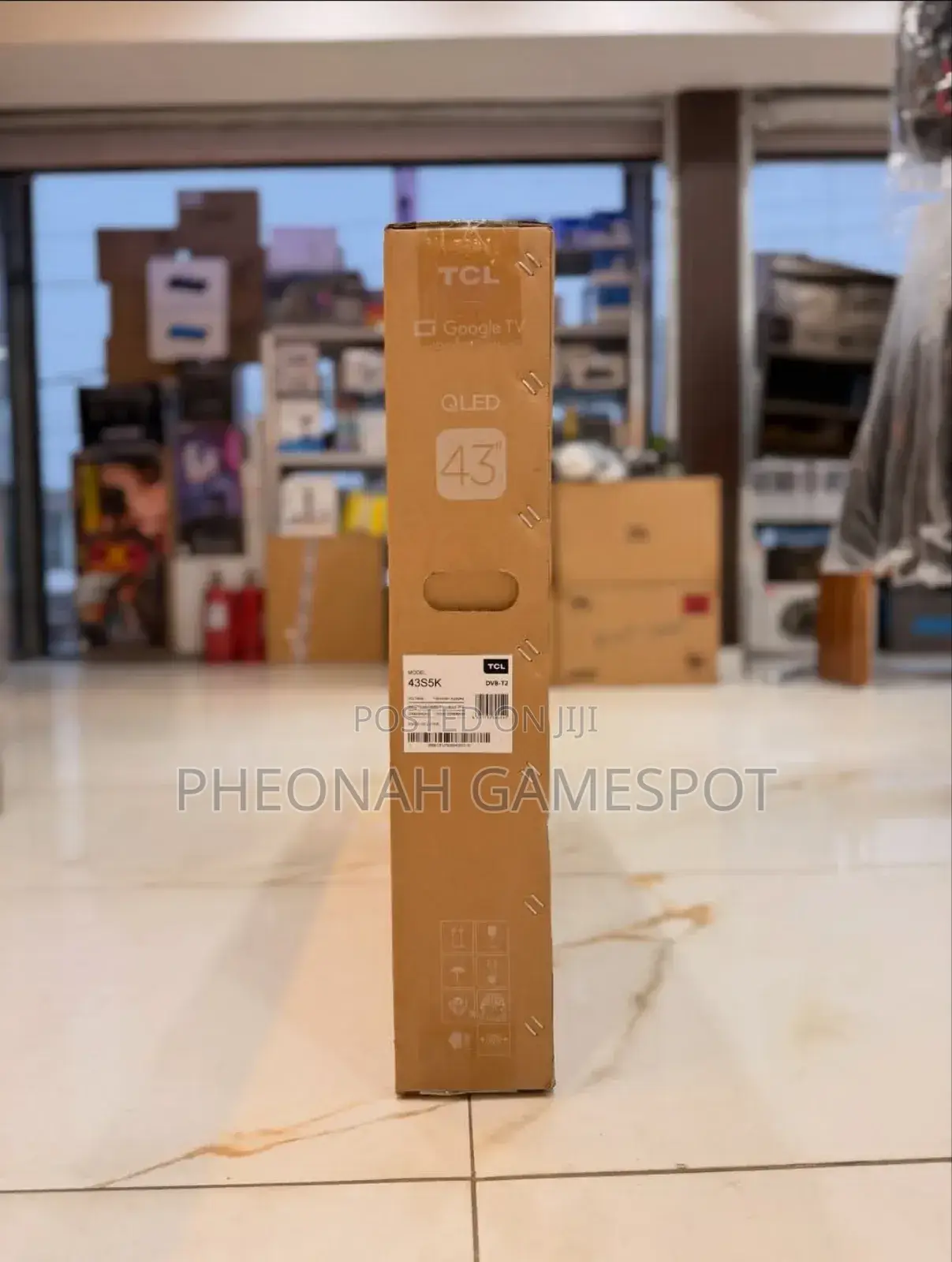 Brand New TCL 43 Inch Android Smart Tv: Uhd Qled Boxed Sealed