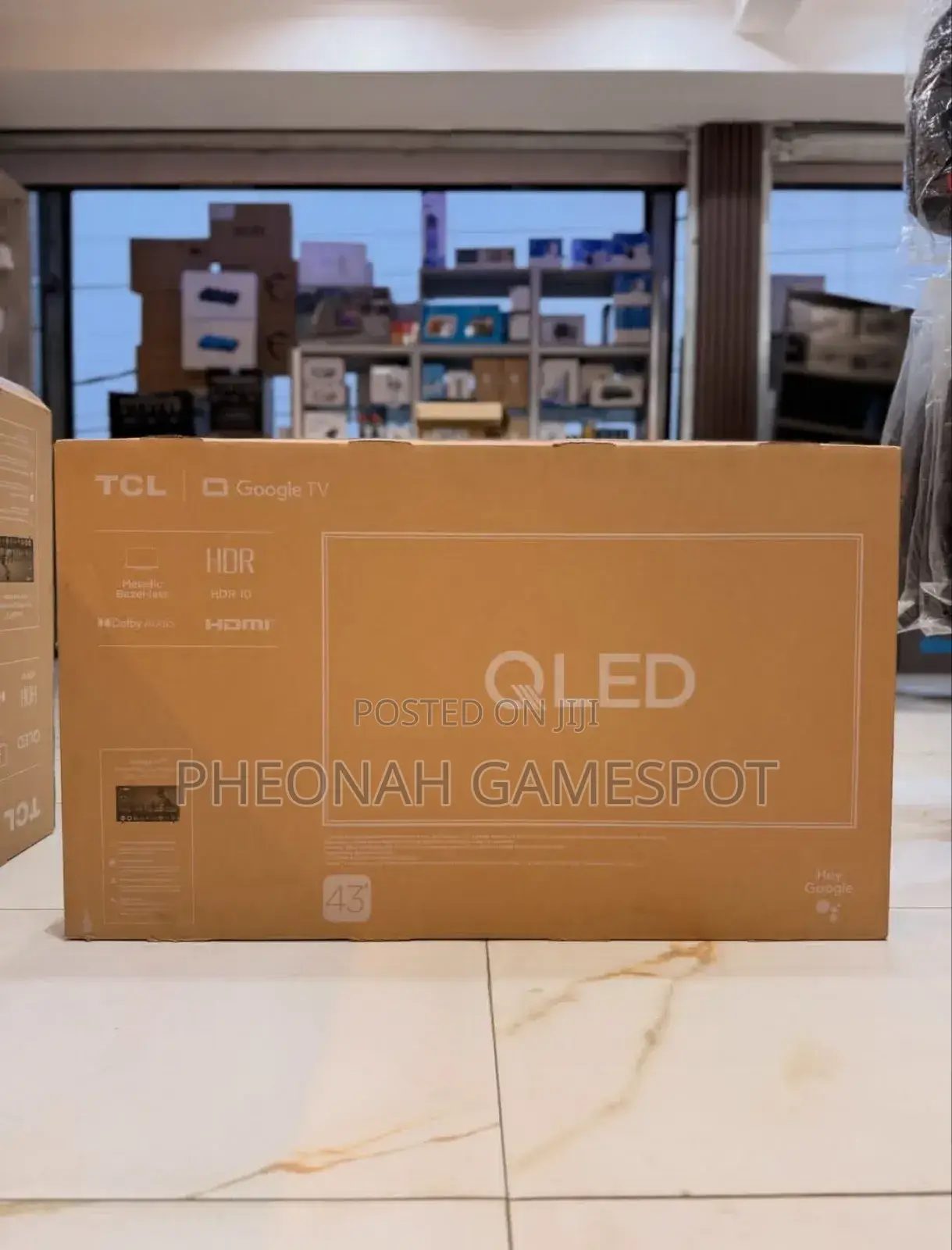 Brand New TCL 43 Android Tv Uhd Qled: Box Pack Sealed Warranty.