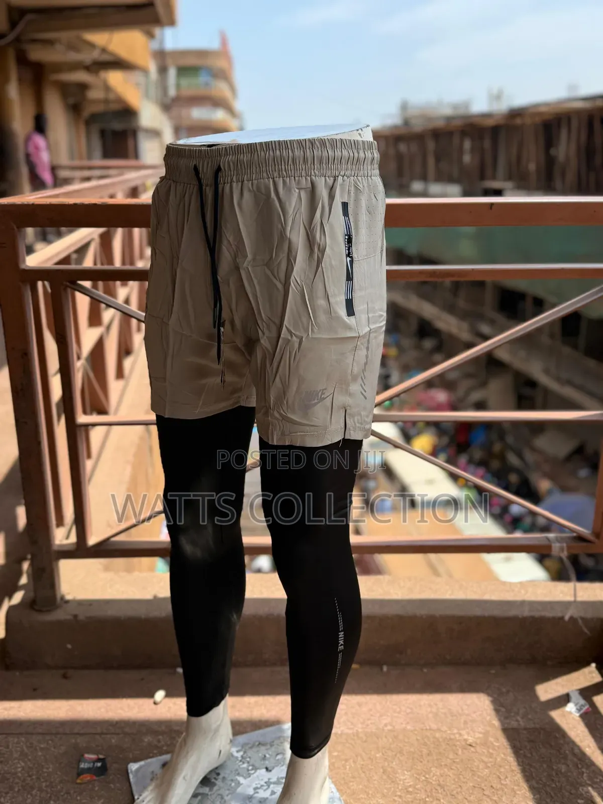 Gym Shorts and Muscle Tights