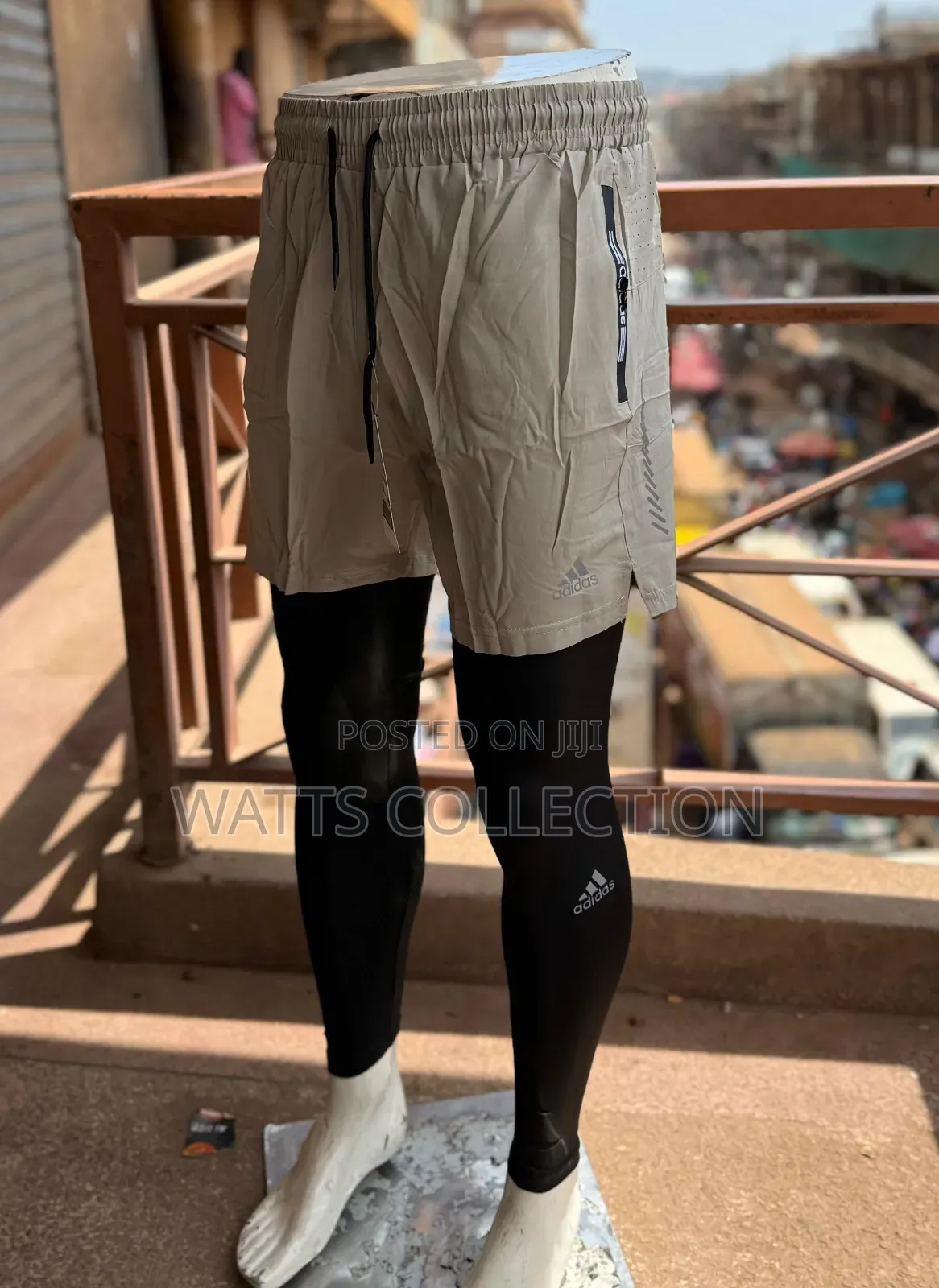 Gym Shorts and Muscle Tights