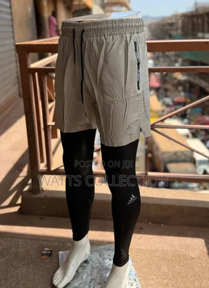 Gym Shorts and Muscle Tights